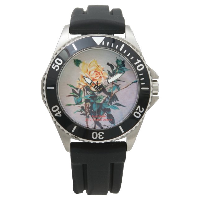 Reloj De Pulsera Rosa/Rose (Anverso)