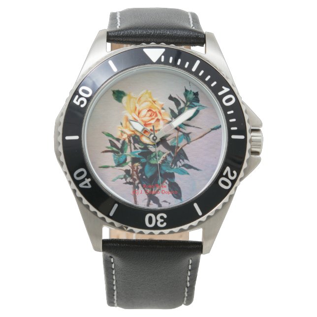 Reloj De Pulsera Rosa/Rose (Anverso)