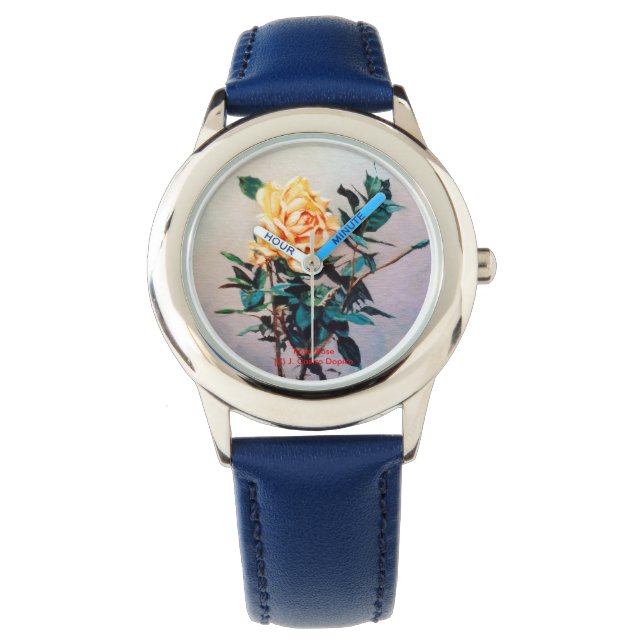 Reloj De Pulsera Rosa/Rose (Anverso)