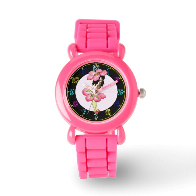 Reloj De Pulsera "Rosa salvaje" (Anverso)