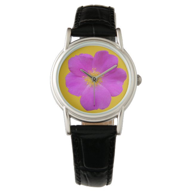 Reloj De Pulsera Rosa salvaje 2 (Anverso)