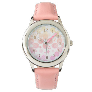 Reloj De Pulsera Rosa, turquesa, floral