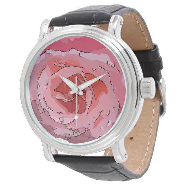 Reloj De Pulsera RosaCartoonus (Angular)