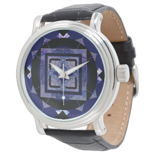 Reloj De Pulsera Rosario azul