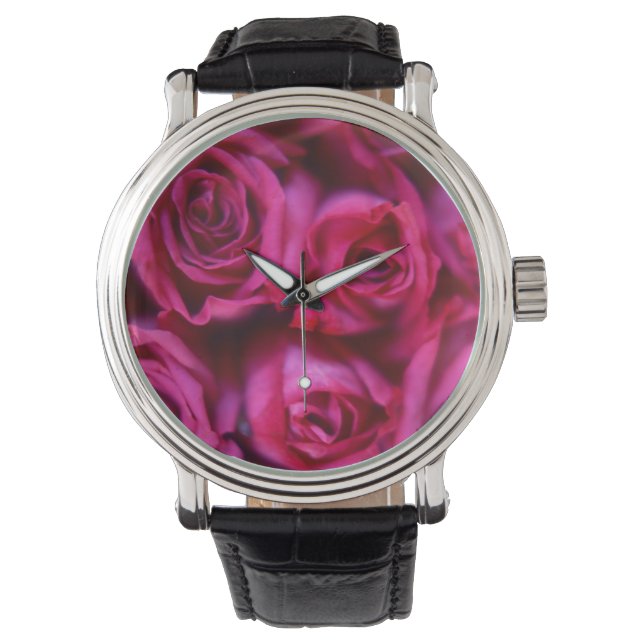 Reloj De Pulsera Rosas (Anverso)