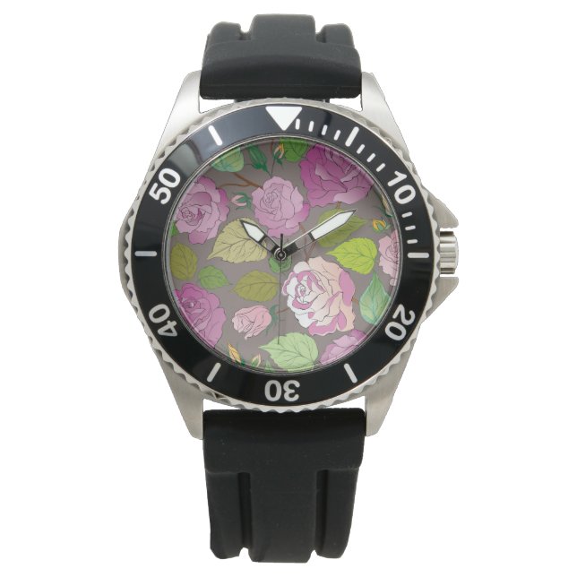 Reloj De Pulsera Rosas 20 (Anverso)