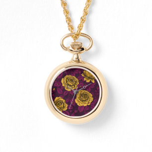 Reloj De Pulsera Rosas amarillas