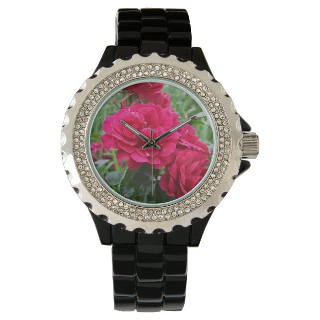 Reloj De Pulsera Rosas de Crickhollow Watch (Anverso)