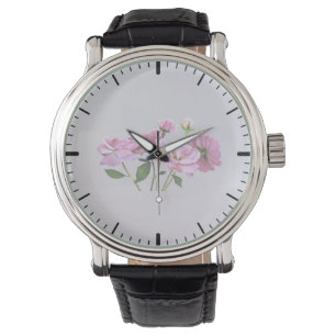 Reloj De Pulsera Rosas en miniatura rosa