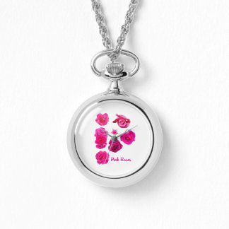Reloj De Pulsera Rosas rosadas