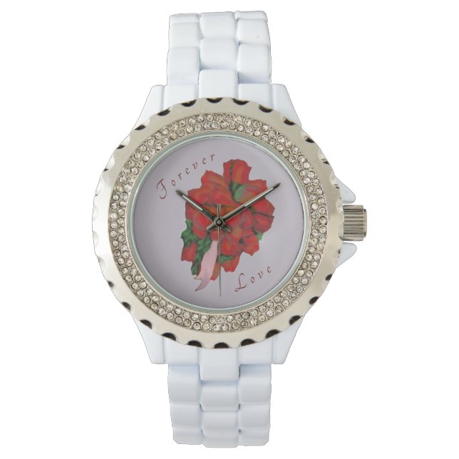 Reloj De Pulsera Rose Bouquet (Anverso)