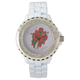 Reloj De Pulsera Rose Bouquet