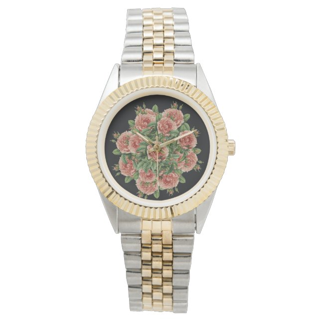 Reloj De Pulsera Rose Roses Rosen bouquet – Rosenbouquet (Anverso)