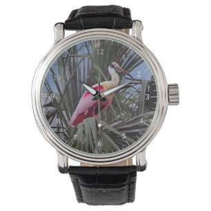 Reloj De Pulsera Roseate Spoonbill watch