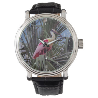 Reloj De Pulsera Roseate Spoonbill watch