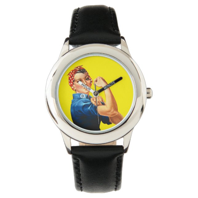 Reloj De Pulsera Rosie The Riveter (Anverso)