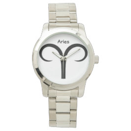 Reloj De Pulsera Rótulo Aries de los Zodiac Watches.