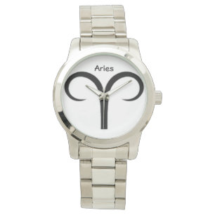 Reloj De Pulsera Rótulo Aries de los Zodiac Watches.