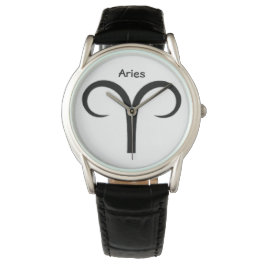 Reloj De Pulsera Rótulo Aries de los Zodiac Watches.