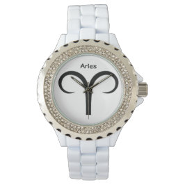 Reloj De Pulsera Rótulo Aries de los Zodiac Watches.