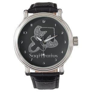 Reloj De Pulsera Rótulo de Nacimiento Sagitario Knot Zodiac Watch