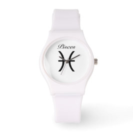 Reloj De Pulsera Rótulo Pisces del Zodiac. Señoras de observación.