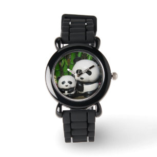 Reloj De Pulsera Rótulo Ueno Zoo Panda