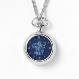 Reloj De Pulsera Rótulo y constelación de Virgo Zodiac