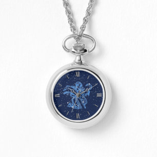 Reloj De Pulsera Rótulo y constelación de Virgo Zodiac