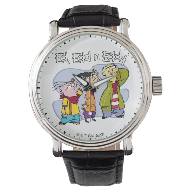Reloj De Pulsera Rótulos Ed, Edd, n Eddy Hand (Anverso)