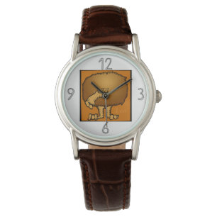 Reloj De Pulsera Rótulos Zodiac Leo Birthday Watch