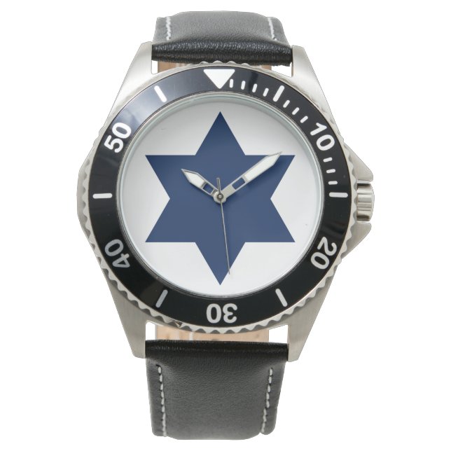 Reloj De Pulsera Roundel de la Fuerza Aérea Israelí (Anverso)