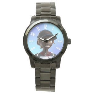 Reloj De Pulsera RTFKT x Murakami CloneX 6061 Black Watch