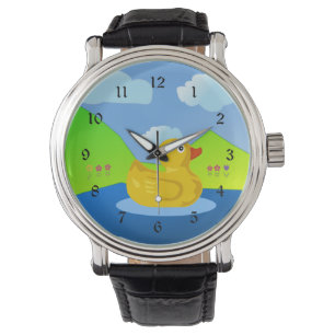 Reloj De Pulsera Rubber Ducky, oh tan fino