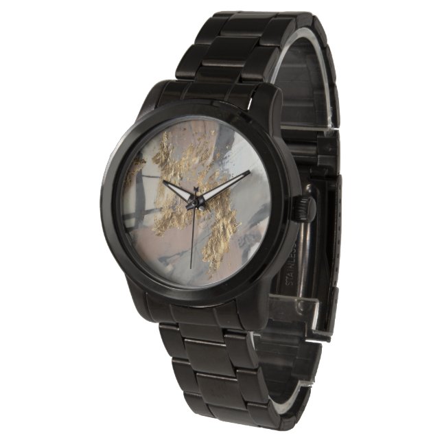 Reloj De Pulsera Rubor dorado (Angular)