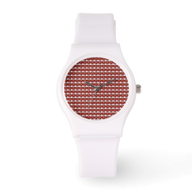 Reloj De Pulsera Ruby Gemstone Red (Anverso)