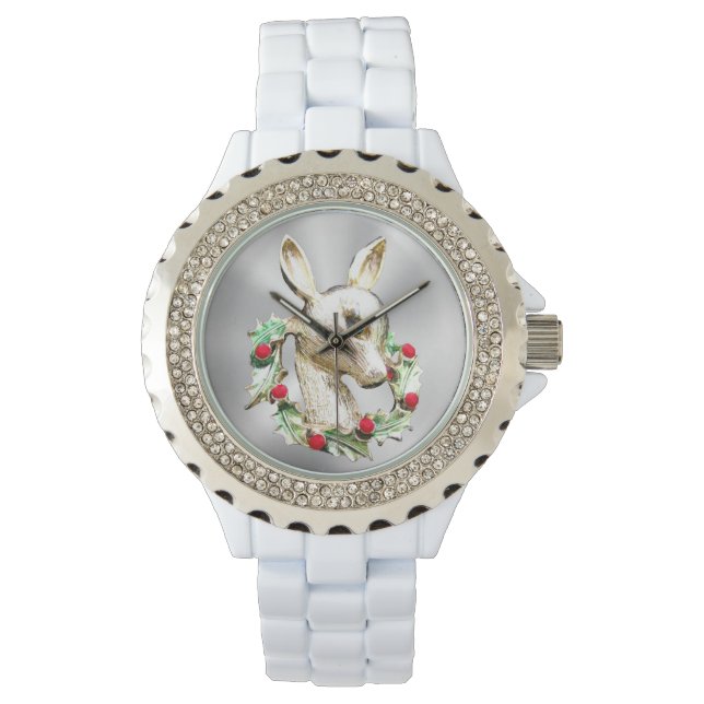 Reloj De Pulsera Rudolf el reno de la nariz roja (Anverso)