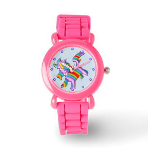 Reloj De Pulsera ¡Rudy the Rainbow Magic Unicorn Pony!
