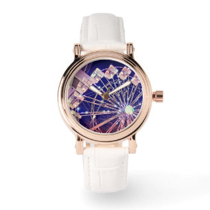 Reloj De Pulsera Rueda de la fertilidad rosa