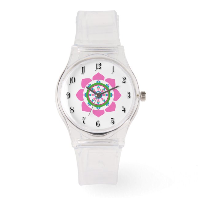 Reloj De Pulsera Rueda Dharma (Anverso)