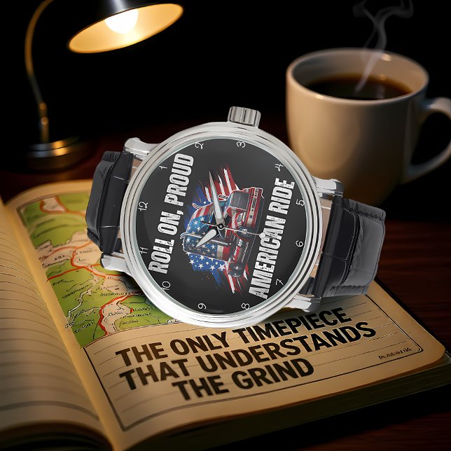 Reloj De Pulsera Rueda, Orgulloso Viaje Americano (Subido por el creador)