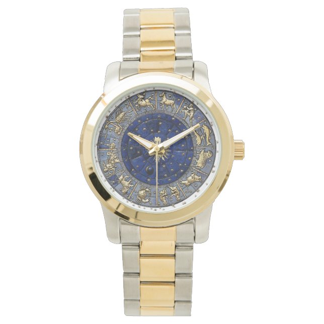 Reloj De Pulsera Rueda Zodiac (Anverso)