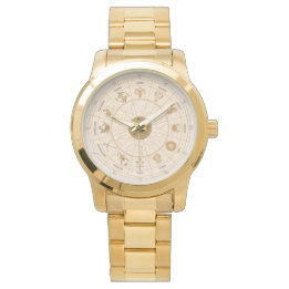 Reloj De Pulsera Rueda zodiaca occidental -