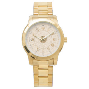 Reloj De Pulsera Rueda zodiaca occidental -