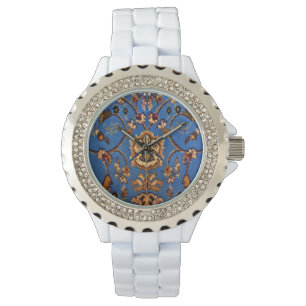 Reloj De Pulsera Ruina azul oriental