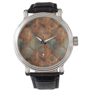 Reloj De Pulsera Rusty Iron Wall Clock
