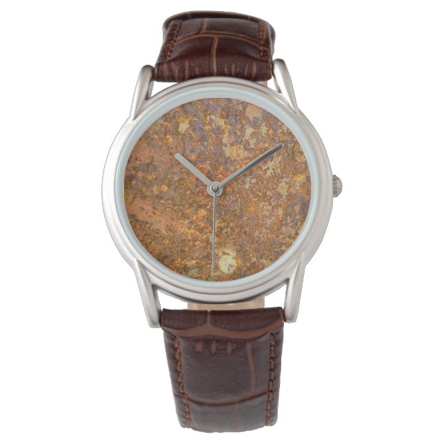 Reloj De Pulsera Rusty Metalizado (Anverso)