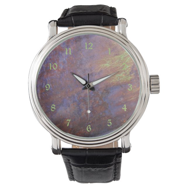 Reloj De Pulsera Rusty Metalizado Tin Roof (Anverso)