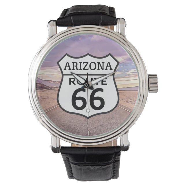 Reloj De Pulsera Ruta de Arizona 66 (Anverso)