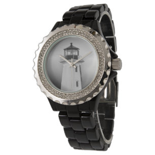 Reloj De Pulsera Ruta del faro del faro de Peggy en el faro de la e